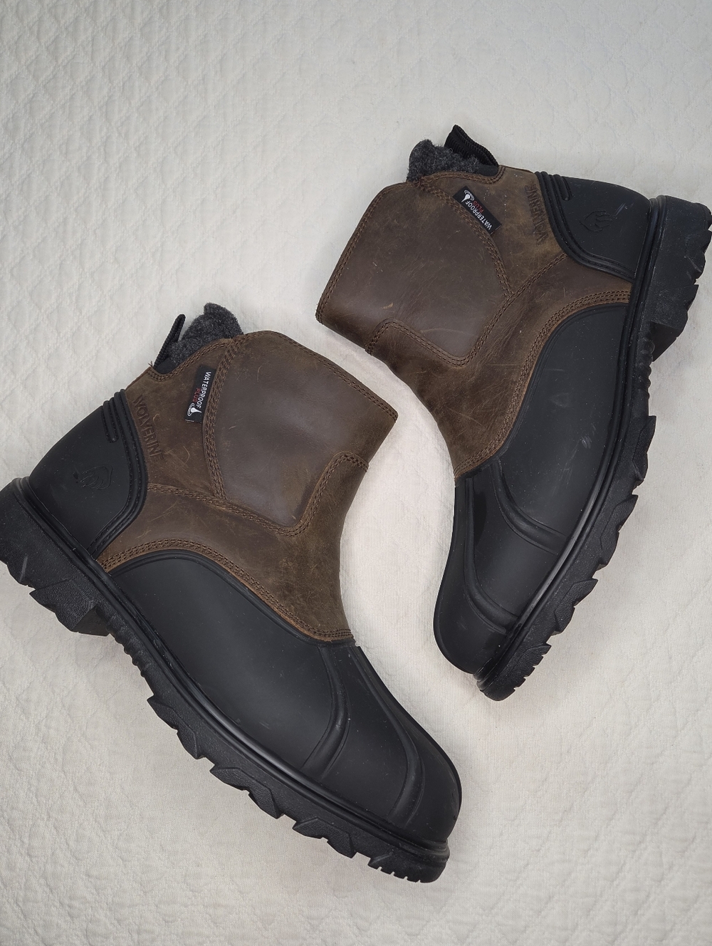 Wolverine Muscovy Romeo Zip Work Boots Size 10M Waterproof W880121